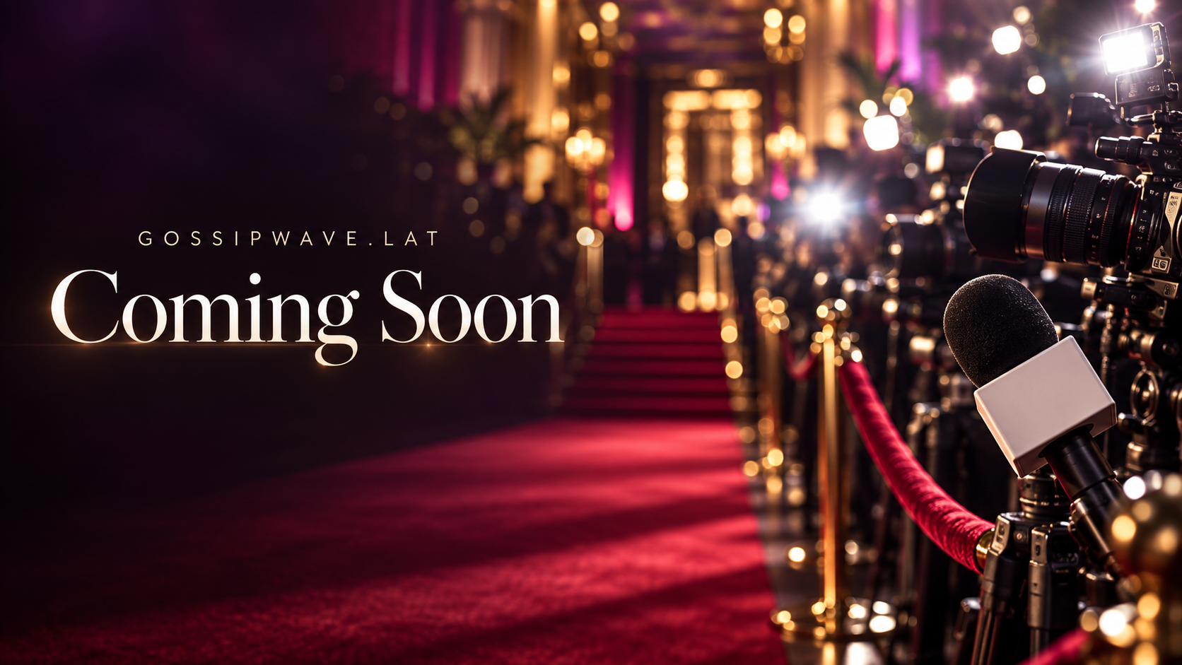 GossipWave.lat — Coming Soon